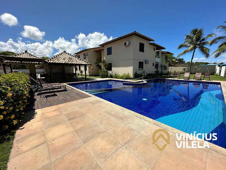 Apartamento pavimento superior com 2 quartos (todos com ar c
