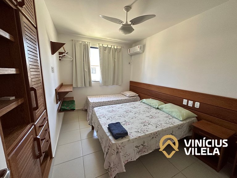 Apartamento pavimento superior com 2 quartos (todos com ar c