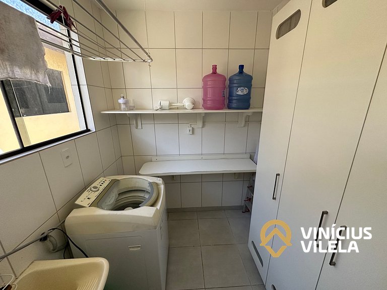 Apartamento pavimento superior com 2 quartos (todos com ar c
