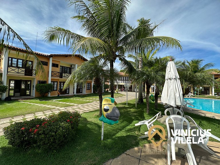 Casa com 3 suítes (todas com ar condicionado), internet 300M