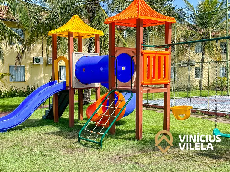 Suiíte com ar , frigobar proximo ao axé Moi