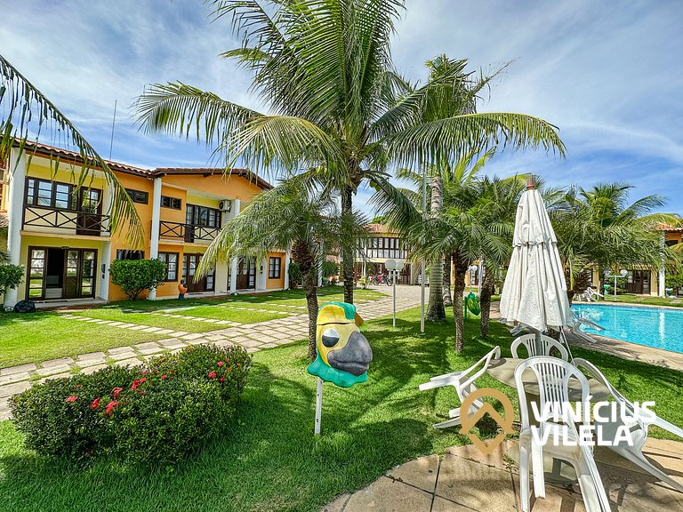 Casa com 3 suítes (todas com ar condicionado), internet 300M