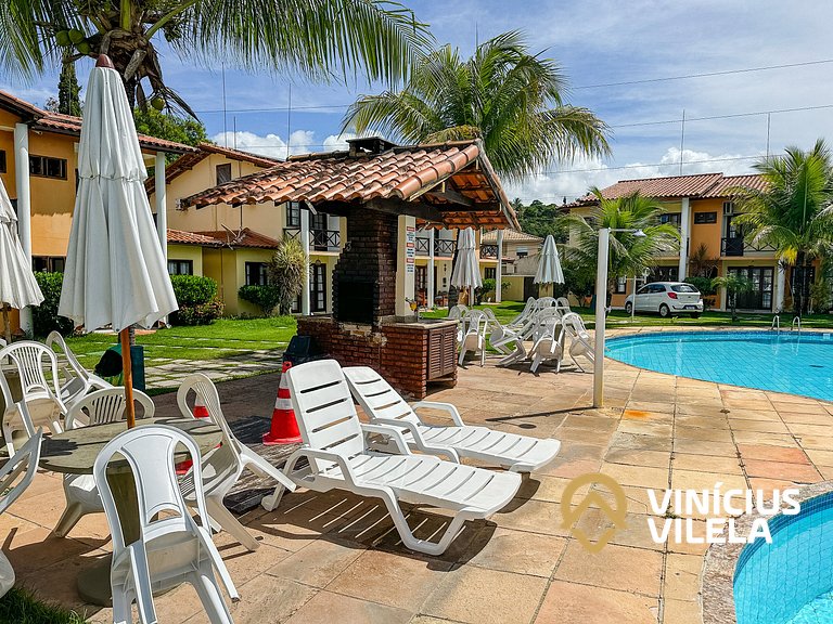 Casa toda reformada com 3 suítes (todas com ar condicionado)