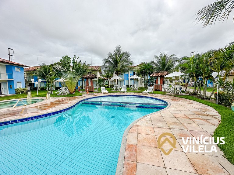Casa com 2 suítes todas com ar condicionado e internet priva