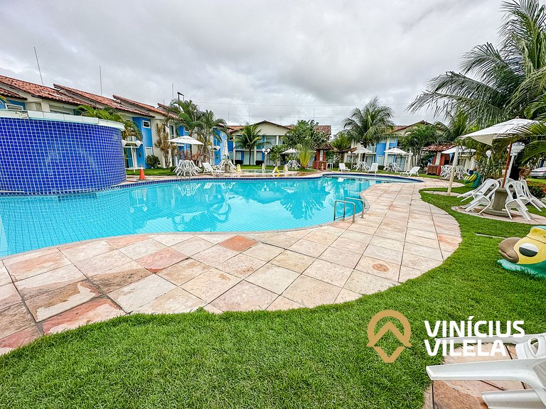 Taperapuã | Flat com Piscina e Sauna