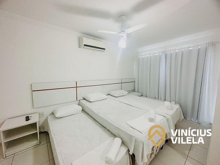 Casa com 2 suítes todas com ar condicionado e internet priva