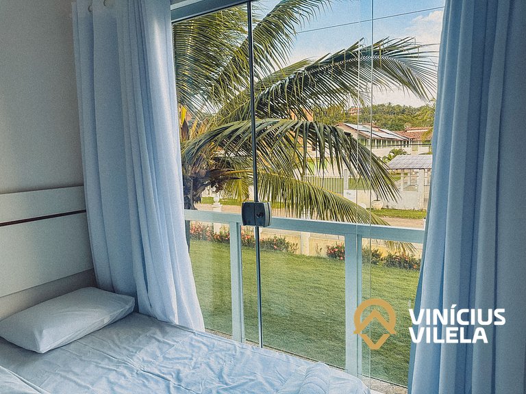 Casa com 2 suítes todas com ar condicionado e internet priva