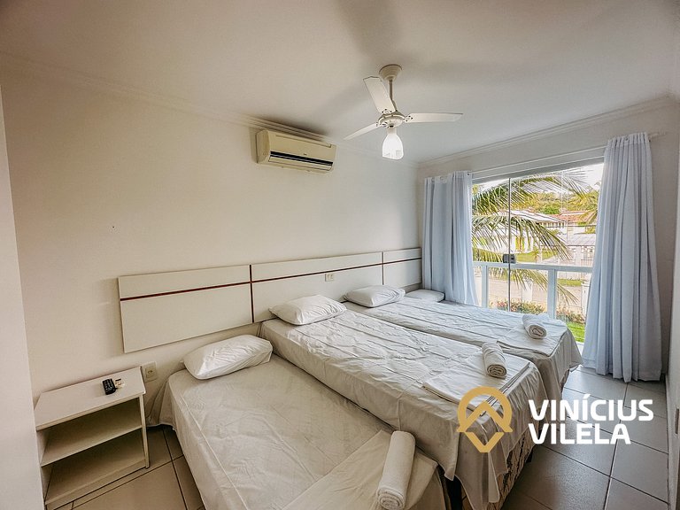 Casa com 2 suítes todas com ar condicionado e internet priva