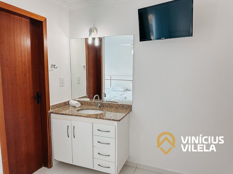 Casa com 2 suítes todas com ar condicionado e internet priva