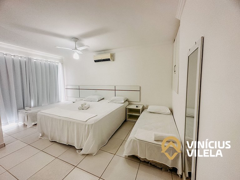 Casa com 2 suítes todas com ar condicionado e internet priva