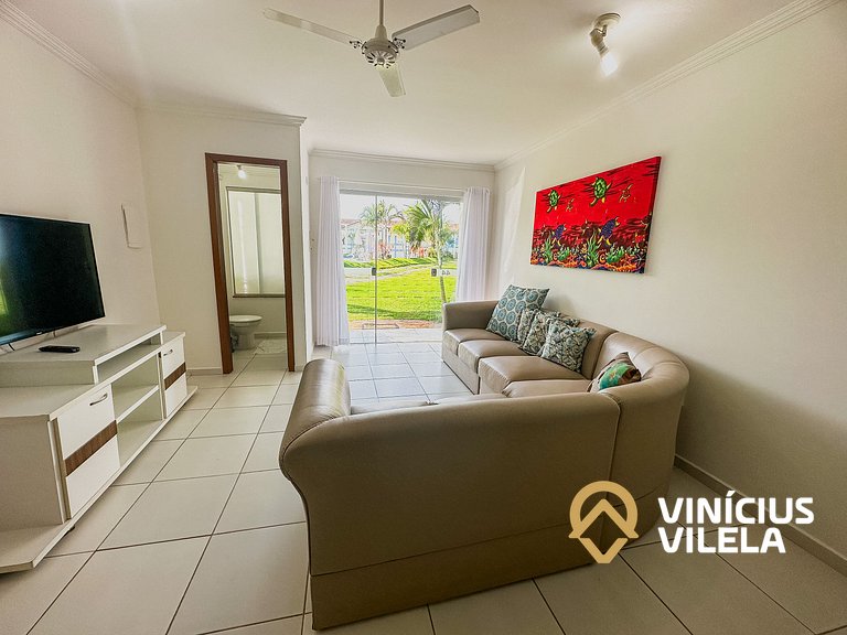 Casa com 2 suítes todas com ar condicionado e internet priva