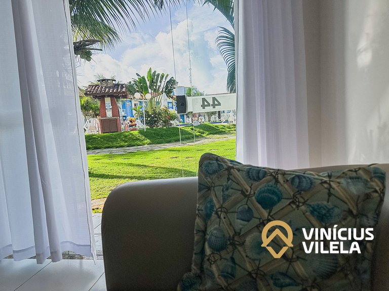 Casa com 2 suítes todas com ar condicionado e internet priva