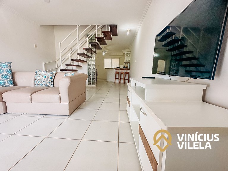 Casa com 2 suítes todas com ar condicionado e internet priva