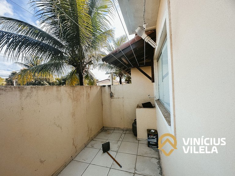Casa com 2 suítes todas com ar condicionado e internet priva