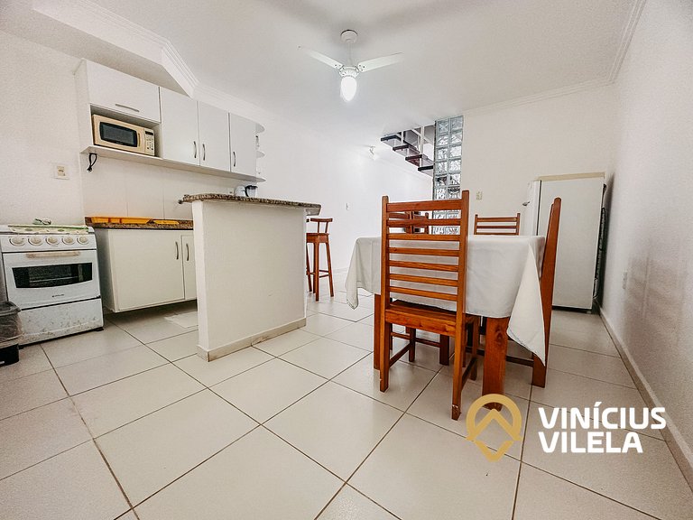 Casa com 2 suítes todas com ar condicionado e internet priva