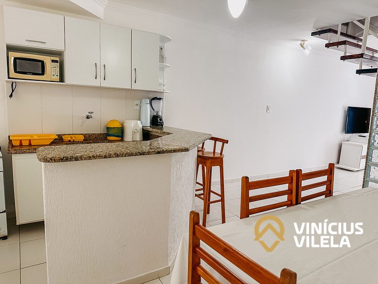 Casa com 2 suítes todas com ar condicionado e internet priva