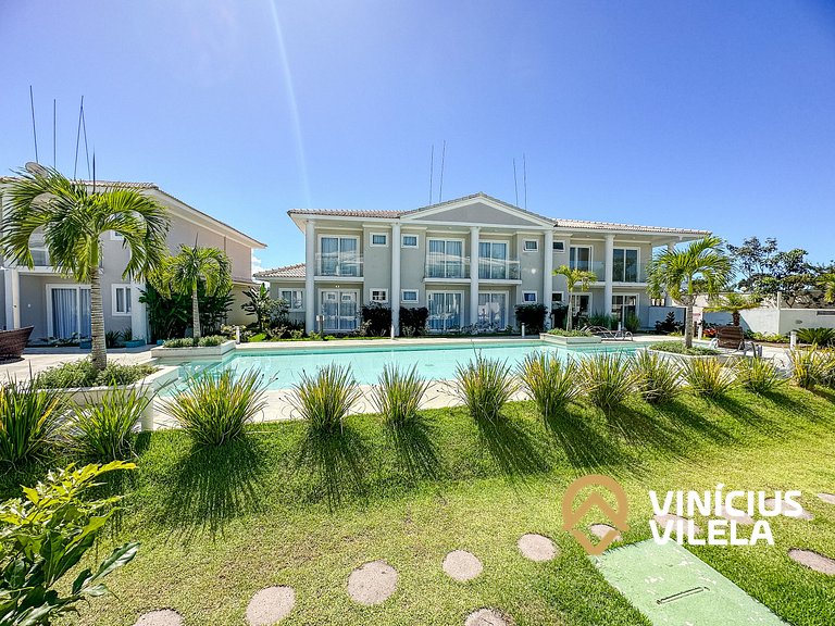 Casa toda climatizada com 2 suítes, gourmet privativo e inte
