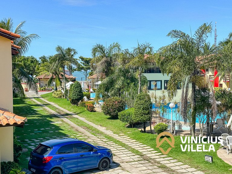 Casa com 2 Suites (todas com ar condicionado), internet priv