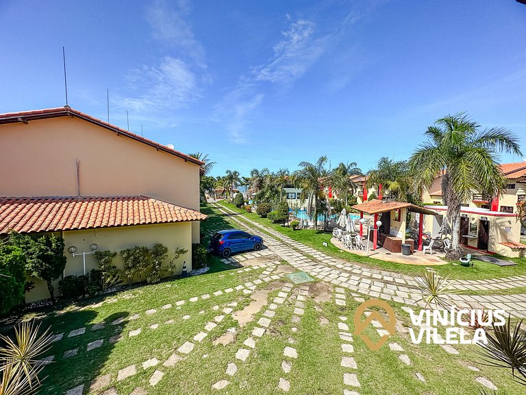 Casa com 2 Suites (todas com ar condicionado), internet priv