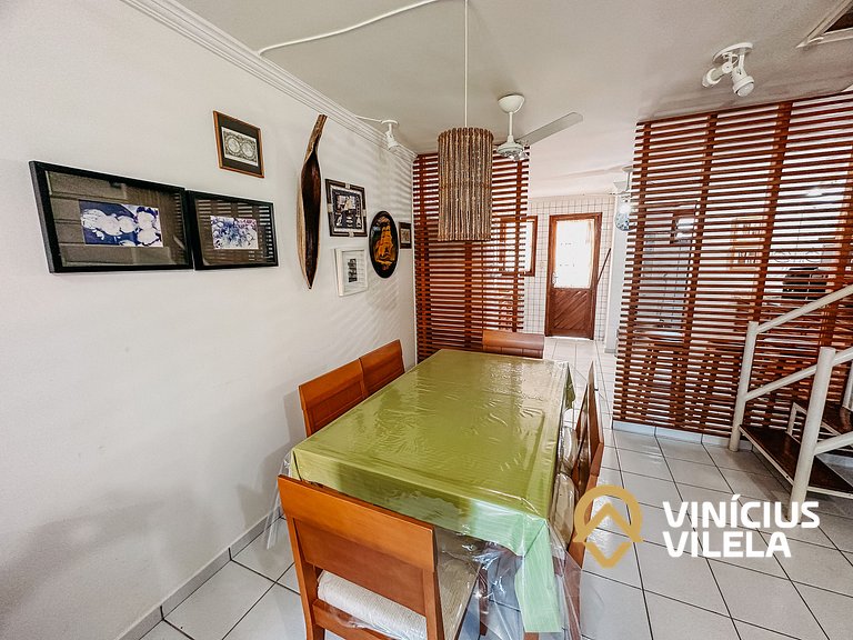 Casa com 2 Suites (todas com ar condicionado), internet priv