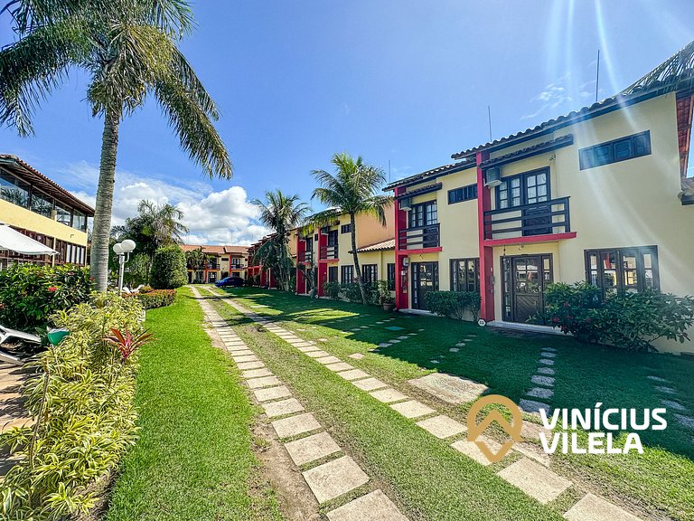 Casa com 2 Suites (todas com ar condicionado), internet priv