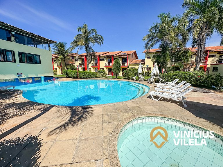 Casa com 2 Suites (todas com ar condicionado), internet priv