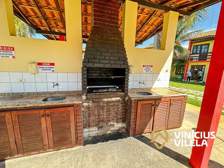 Casa com 2 Suites (todas com ar condicionado), internet priv