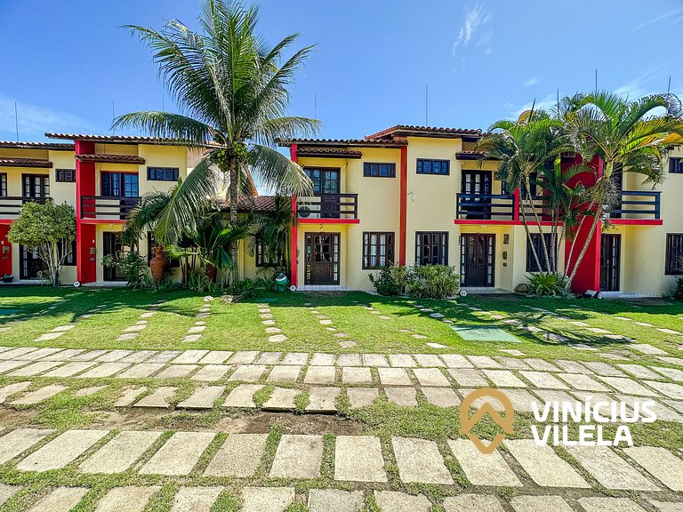 Casa com 2 Suites (todas com ar condicionado), internet priv
