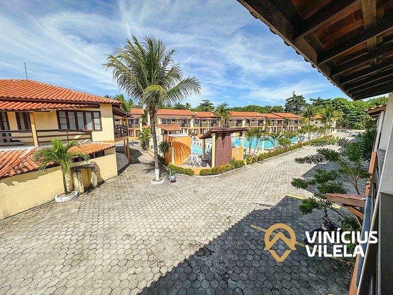 Casa com 2 suítes (ambas com ar split) e internet privativa