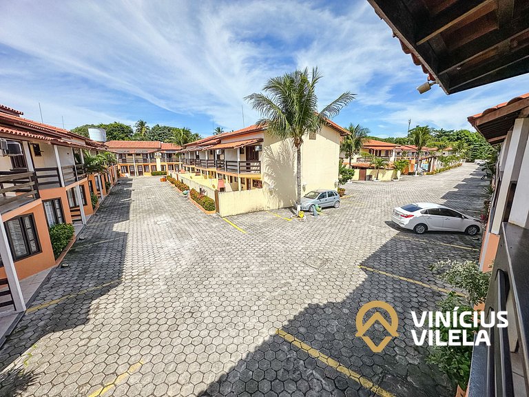 Casa com 2 suítes (ambas com ar split) e internet privativa