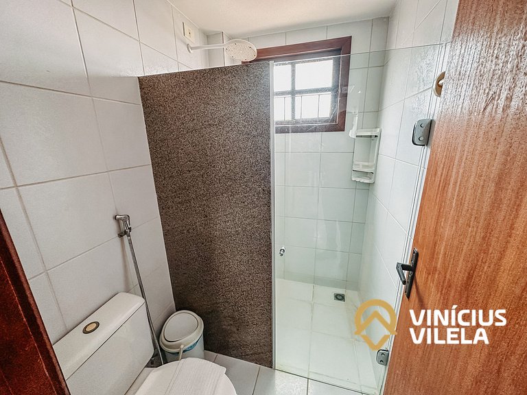 Casa com 3 suítes ambas com ar condicionado e TV, gourmet pr