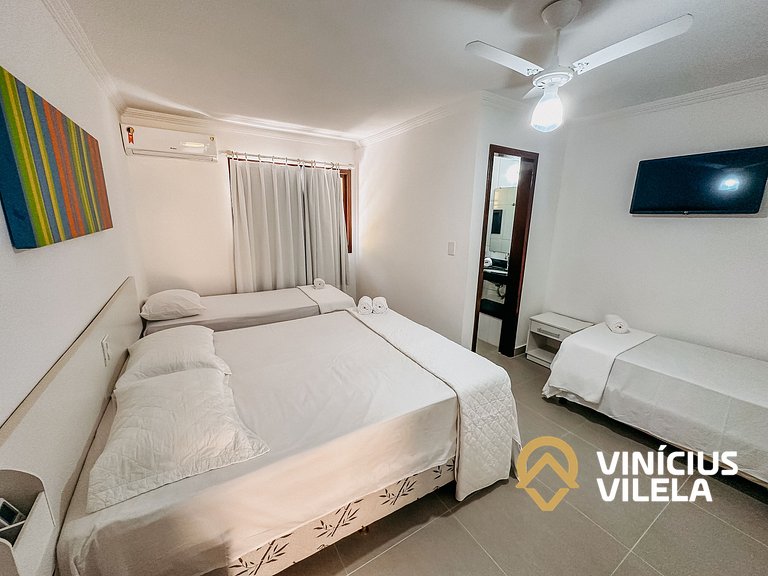 Casa diferenciada e reformada, com 3 suítes (todas com ar co