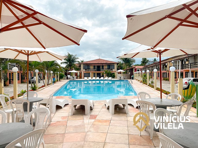 Casa com 2 suítes com ar, Net privativa 300MBPS.