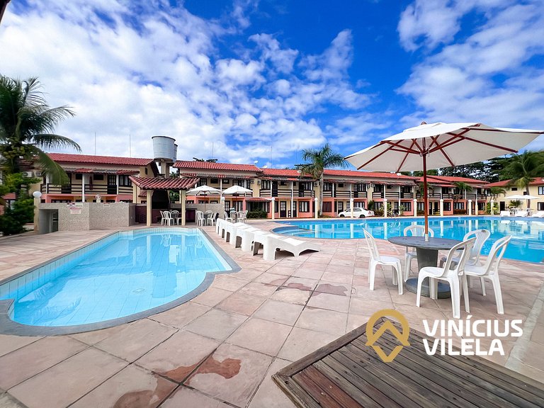 Casa com 2 suítes com ar, Net privativa 300MBPS.