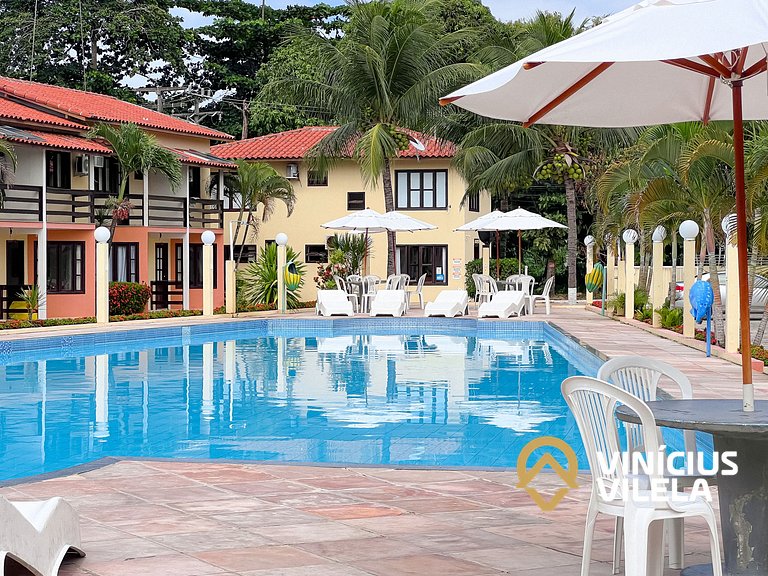 Casa com 2 suítes com ar, Net privativa 300MBPS.