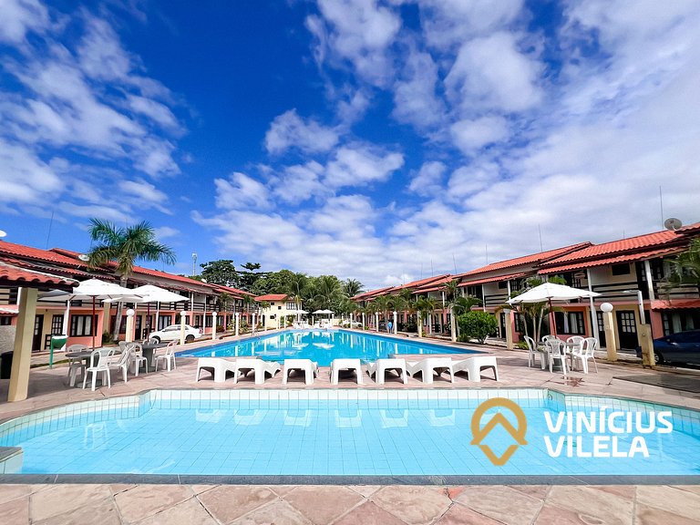 Casa com 2 suítes com ar, Net privativa 300MBPS.