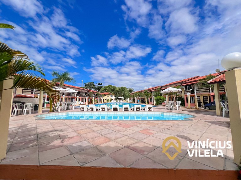 Casa com 2 suítes (ambas com ar split) e internet privativa