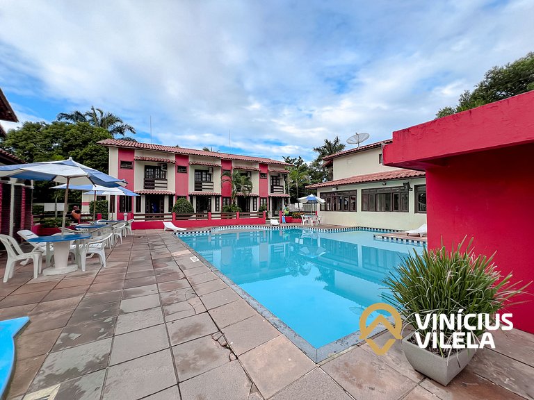 Casa toda reformada com 3 suítes (todas com ar), internet pr