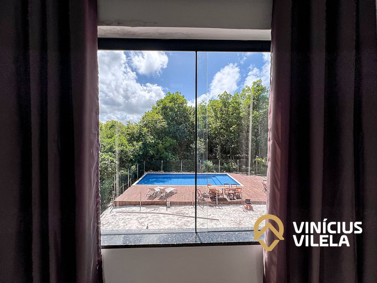 Apto 3 quartos sendo 1 suíte, mobilia de excelente padrão ac