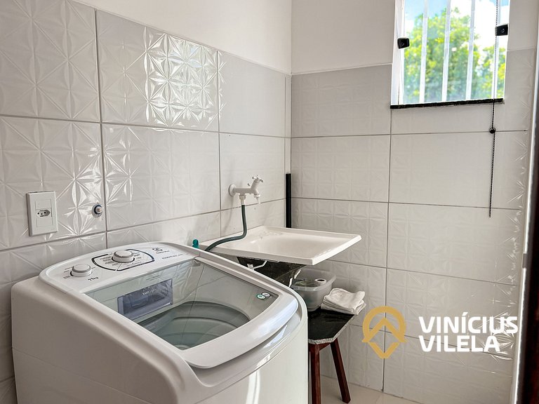 Apto 3 quartos sendo 1 suíte, mobilia de excelente padrão ac