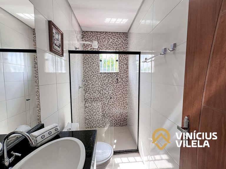 Apto 3 quartos sendo 1 suíte, mobilia de excelente padrão ac