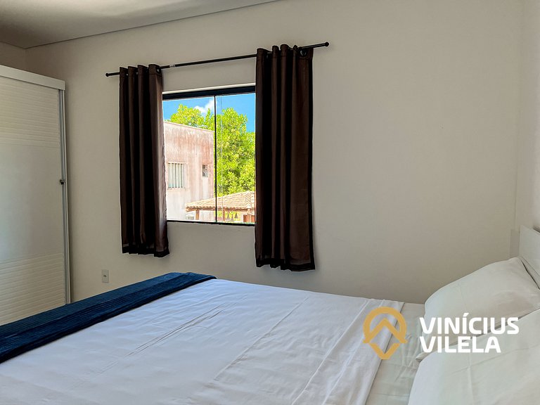 Apto 3 quartos sendo 1 suíte, mobilia de excelente padrão ac