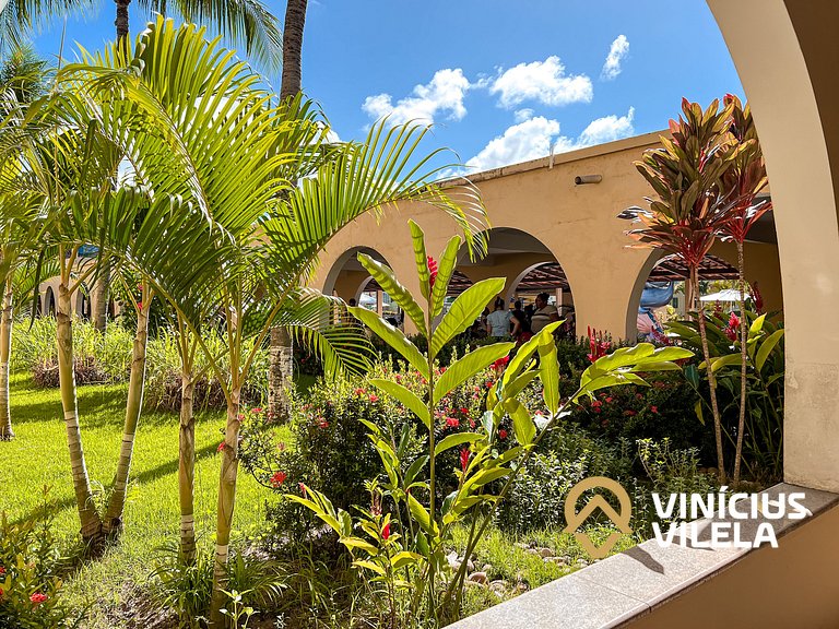 Suiíte com ar , frigobar proximo ao axé Moi