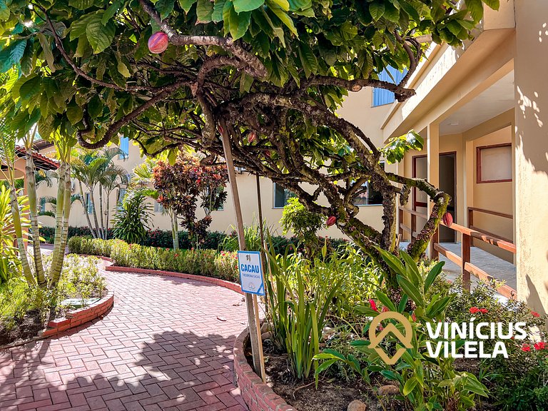 Suiíte com ar , frigobar proximo ao axé Moi