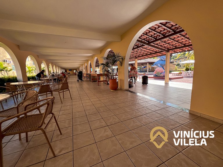 Hotel a 200m da Praia de Taperapuã