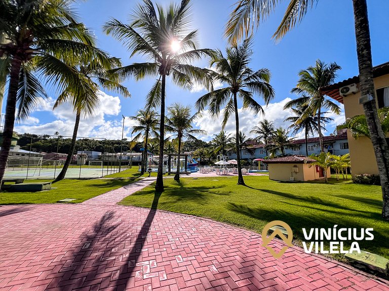 Suiíte com ar , frigobar proximo ao axé Moi