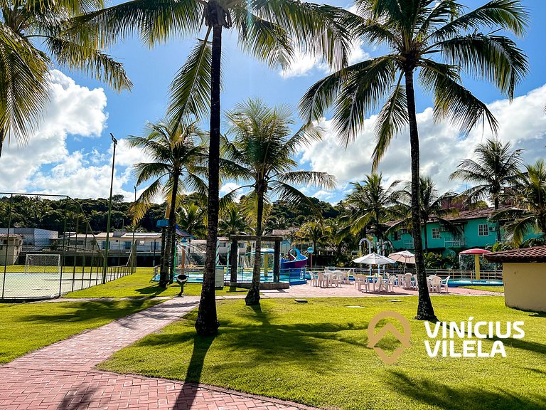 Suiíte com ar , frigobar proximo ao axé Moi