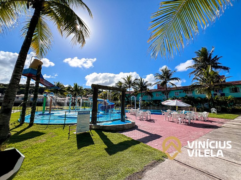 Suiíte com ar , frigobar proximo ao axé Moi