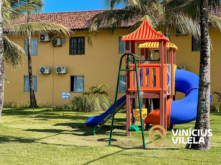 Suiíte com ar , frigobar proximo ao axé Moi