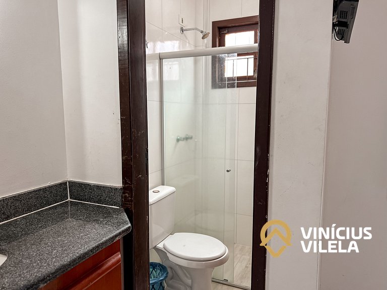 Casa com 2 suítes (todas com ar), internet privativa 300MBPS